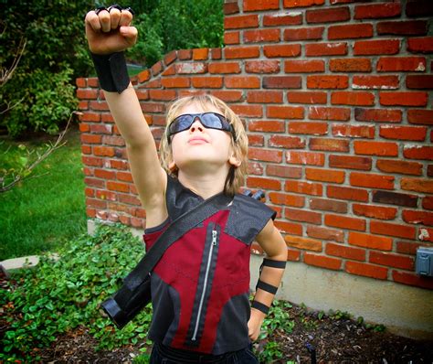 This avenger is no different. Life Sprinkled With Glitter: The Avengers Homemade Hawkeye Costume