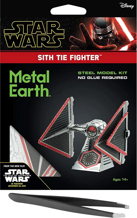 Fascinations Kit De Metal 3d De Star Wars Rise Of Skywalker Sith Tie