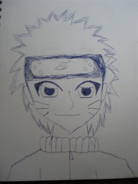 Naruto Pen Sketch By Pkyuubiproductions08 On Deviantart