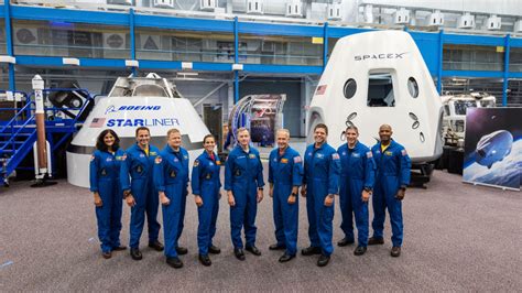 Nasa Names Nine American Hero Astronauts For Spacex Boeing Missions