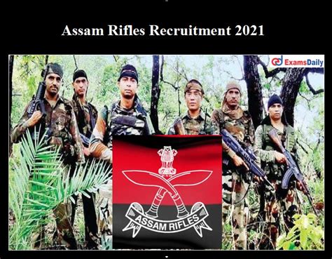 Assam Rifles Recruitment 2021 Notification OUT 130 Various Vacancies