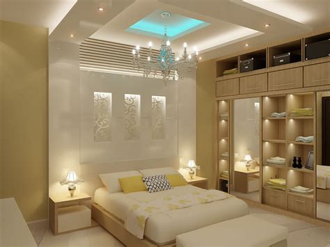 The unit is brushed nickel with a matte gloss glass. Bedroom | Ceiling design bedroom, Bedroom false ceiling ...