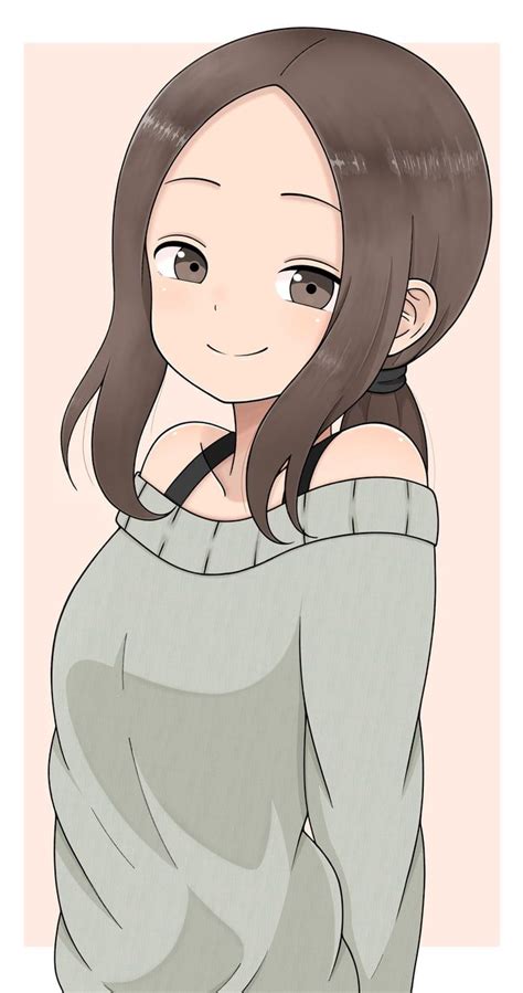 Grown Up Takagi San Is Still Smug Kawaii Anime Girl Anime Art Girl