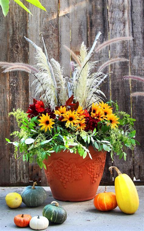 Diy Fall And Thanksgiving Decorations Planter So Easy A Piece Of Rainbow