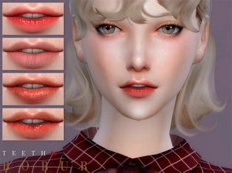 The Sims Resource Teeth 06 By Bobur3 Sims 4 Downloads