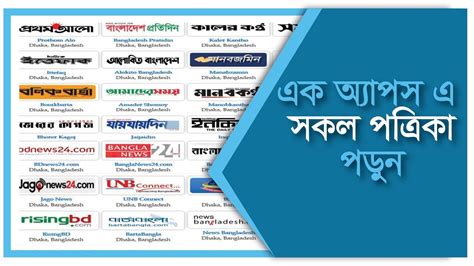 All Bangla Newspaper All Bangladeshi Newspaper List সকল পত্রিকা