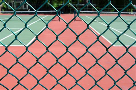 Things To Consider When Building A Tennis Court Fence Red Fox Fence