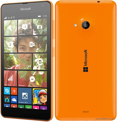 Microsoft Lumia 535 Pictures Official Photos