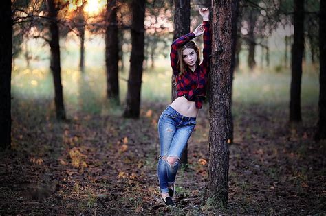1920x1080px 1080p Free Download Just Waiting Cowgirl Ranch Trees Outdoors Brunettes