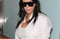 kim kardashian pregnant airport angeles los international hawtcelebs