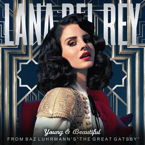Lana Del Rey Album Cover Young And Beautiful
