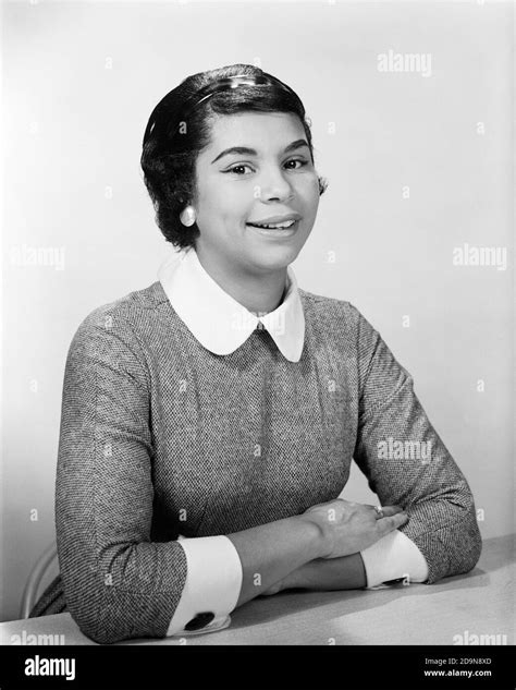 African American Women 1950s Black And White Stock Photos And Images Alamy