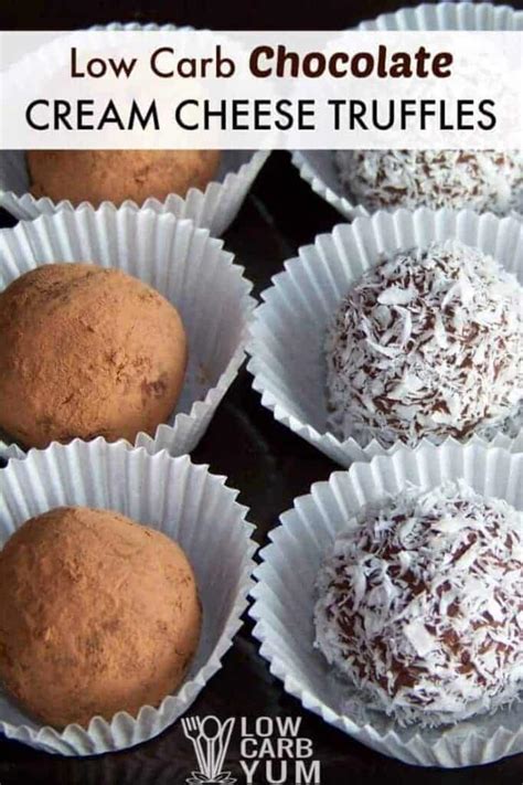 Check out these awesome low carb cream cheese dessert recipes and allow us recognize what you believe. Chocolate Cream Cheese Truffles Candy (Keto) | Low Carb Yum