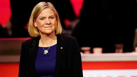 Sweden Elects 1st Female Prime Minister Magdalena Andersson
