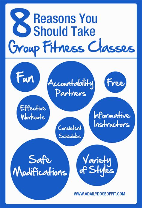 A Daily Dose Of Fit 8 Reasons You Should Take Group Fitness Classes