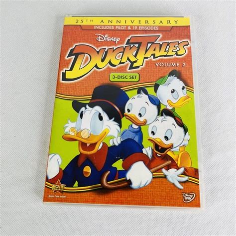 Disney Media Ducktales Volume 2 Dvd 23 3disc Set 25 Anniversary