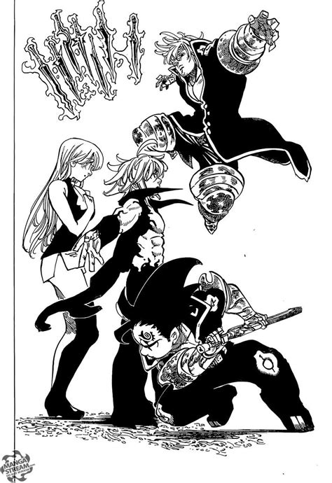 Nanatsu No Taizai Manga 246 Estarossa And Zeldris Vs Meliodas Demon Seven Deadly Sins