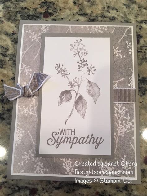 Product during your host months. Pin on Sympathy card designs