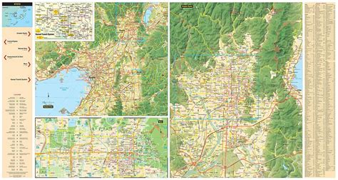 Located in the kansai region on the island of honshu, kyoto forms a part of the keihanshin metropolitan area along with. Kyoto - City Map by Periplus — WORLD WIDE MAPS