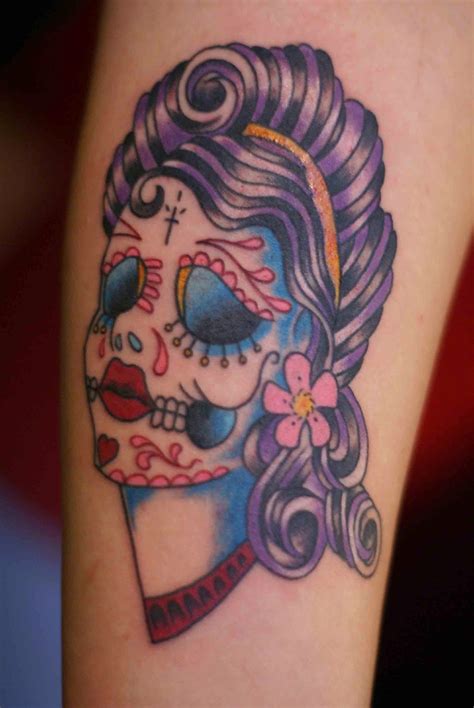 Tattooz Designs Sugar Skull Tattoo Meaning Skull Tattoo