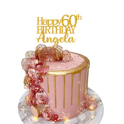 Celebrate In Style 60th Birthday Cake Decor With These Elegant Ideas