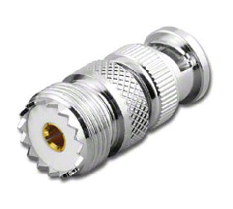Bnc Male To So 239 Uhf Female Coaxial Adapter Connector Ars G060