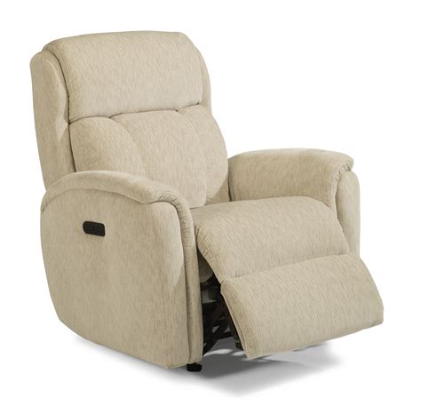 Luna Fabric Power Rocking Recliner With Power Headrest 4502 51h By