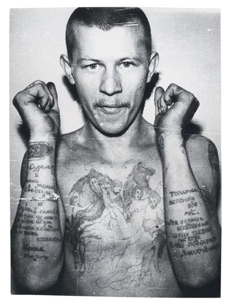 The Stories Behind The Tattoos Of 13 Russian Criminals Another