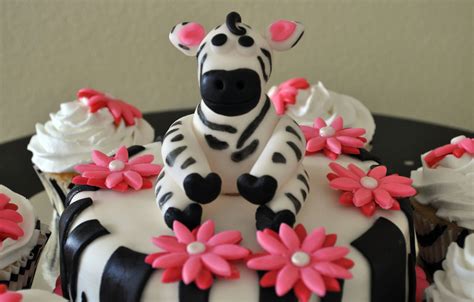 Zebra Cakes Decoration Ideas Little Birthday Cakes