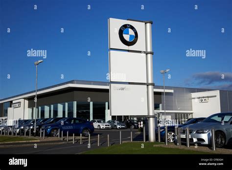 Bmw Car Dealership Belfast Northern Ireland Uk Stock Photo Alamy