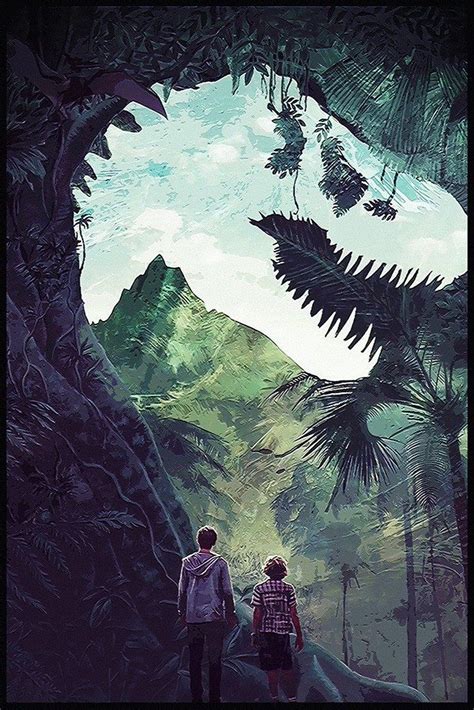 Jurassic World Fan Art Poster Jurassic World Poster Movie Posters