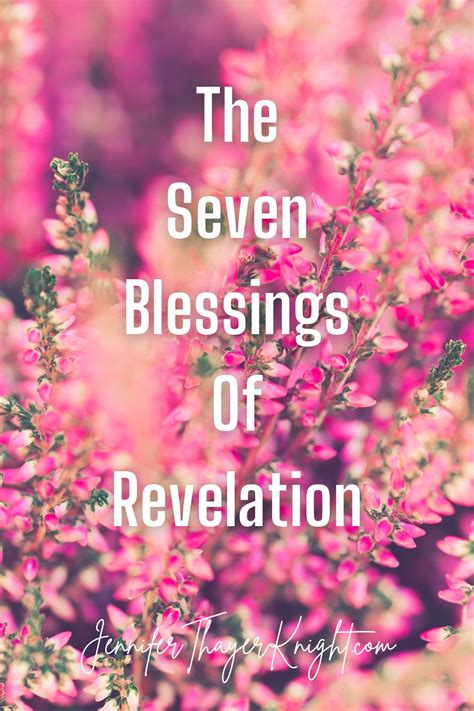 Seven Blessings Of Revelation Pinterest Pin 1000 × 1500 Px