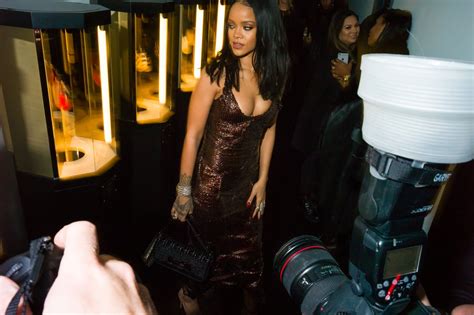 Perched In The Sky Rihanna Toasts Fendi The New York Times