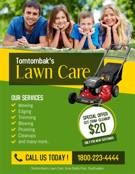 Tomtombaks Lawn Care Services Postermywall