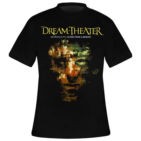 T Shirt Homme Dream Theater Metropolis Rock A Gogo