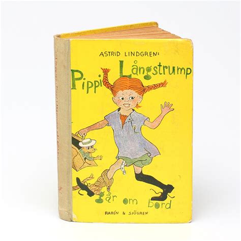 Astrid Lindgren Book Pippi Longstocking Gets On Board Rabén