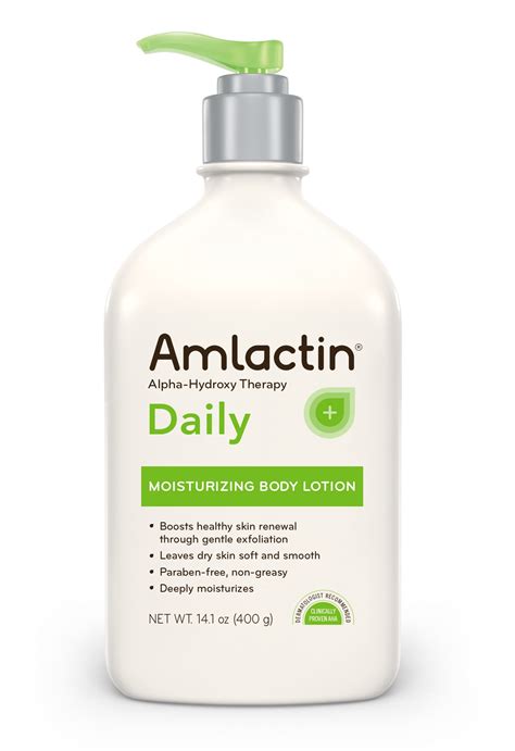 Amlactin Daily Moisturizing Body Lotion Ingredients Explained