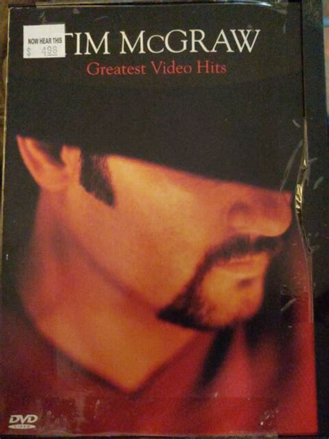 Tim McGraw Greatest Video Hits DVD FAST SHIPPING TAPE ON COVER EBay
