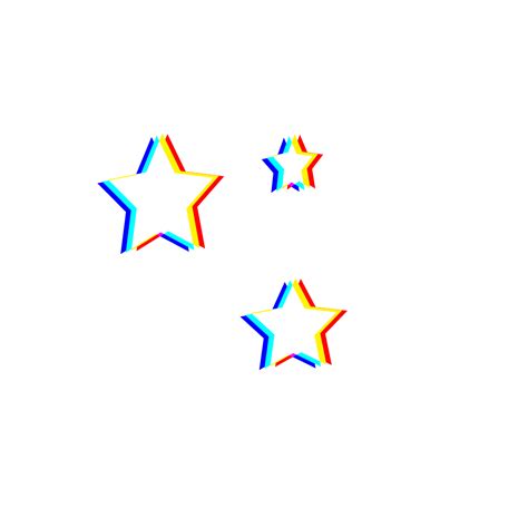 Stars Aesthetic Glitchy Night Freetoedit Sticker By Carpio