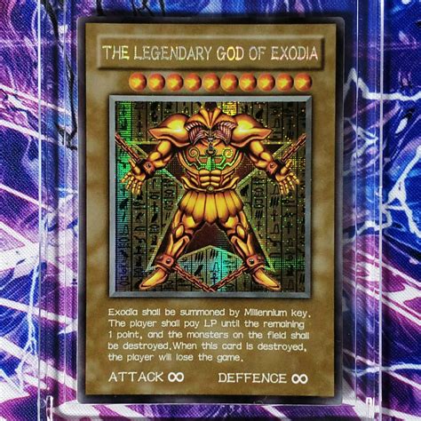 Low Cost Toys Anime Cards Yu Gi Oh Exodia Collectibles Game Collection Forbidden The Diy One