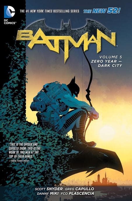 Batman Volume 5 Zero Year Dark City Scott Snyder Greg Capullo