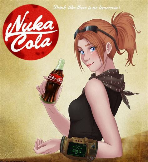 Nuka Cola Poster By Silva Minstrel In 2021 Fallout Posters Nuka Cola
