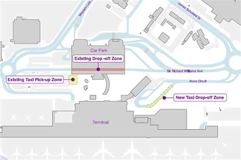 Hughes Pr News New Taxi Drop Off Zone Opens At Adelaide Airport
