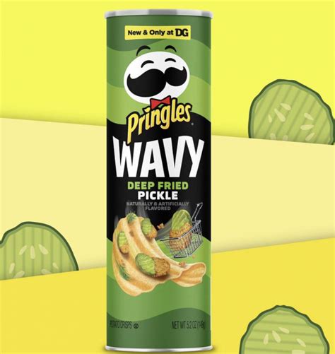 Pringles Just Released A Deep Fried Pickles Flavored Chip For Those Who