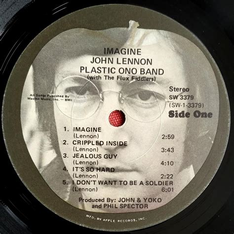 Lp John Lennon Imagine 1971 Origusa Apple Press Ex Aukro