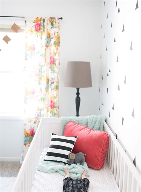 The key to decorating with whites though, is to layer whites in similar shades of. Inspired By This Black, White, & Coral Baby Girl Nursery