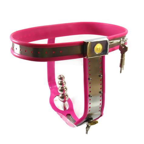 Curve T Premium Female Chastity Belt With Locking Cover