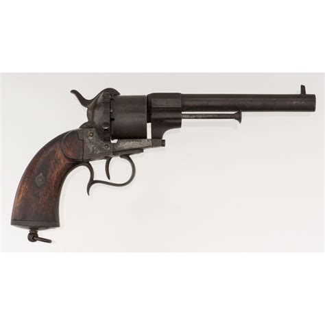 French Lefaucheux Model 1854 Revolver Auctions And Price Archive