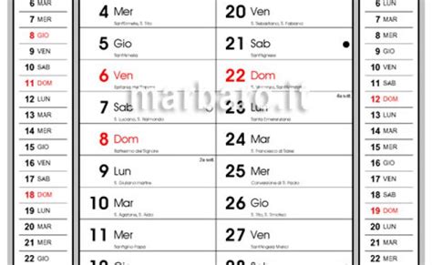 Calendario 2023 Da Stampare Con Festivita Santi E Fasi Lunari Theme