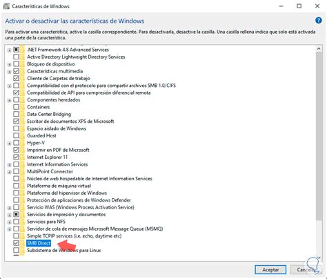 Cómo Activar O Desactivar Características Y Componentes Windows 10 Solvetic